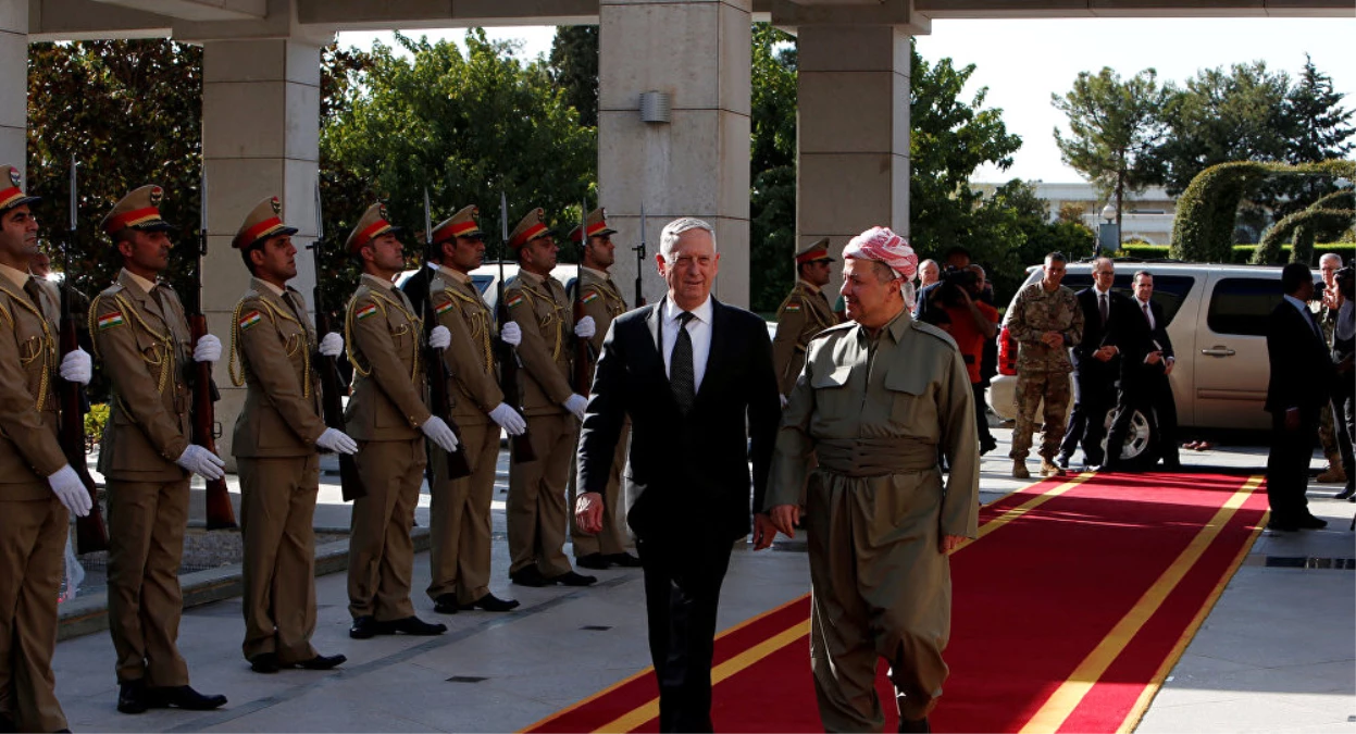 ABD Savunma Bakanı Mattis\'in Irak Ziyareti