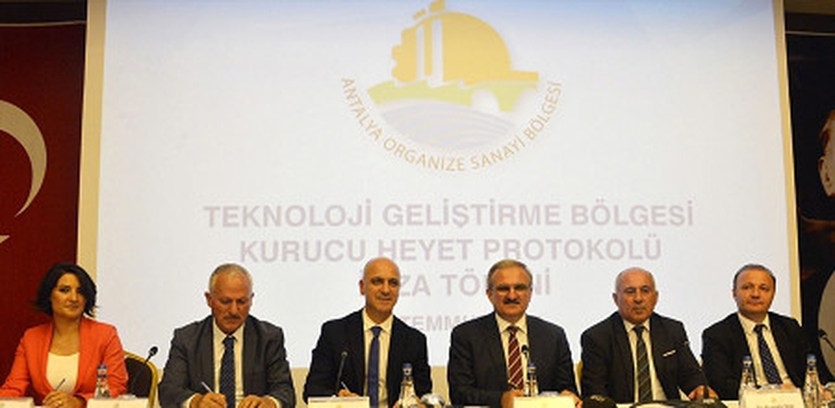 Antalya Osb\'ye Teknoloji Geliştirme Bölgesi Kurulacak
