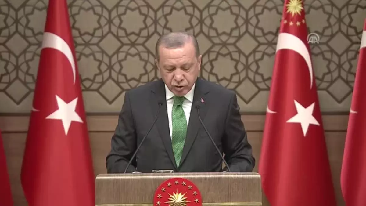 Cumhurbaşkanı Erdoğan: "Bu Vatanı Bölmeye Gayret Edenlere Biz Her Tarafı Mezar Ederiz"