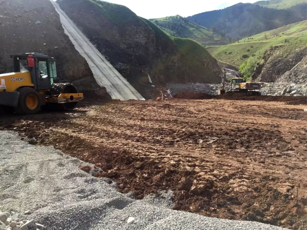 Erzurum Pehlivanlı Barajı\'nda Çalışmalar Bütün Hızıyla Sürüyor