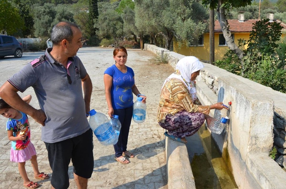 Kızılağaç Sakinleri Suya Kavuşuyor