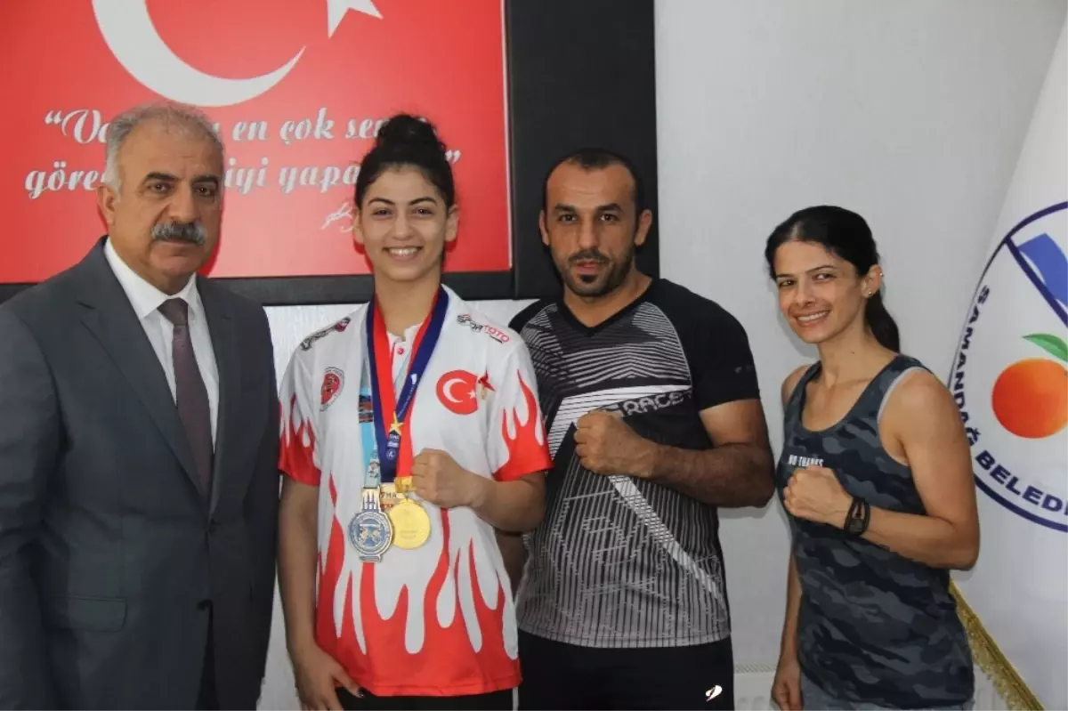 Muay Thai Genç Kızlar Dünya Şampiyonu Samandağ\'dan