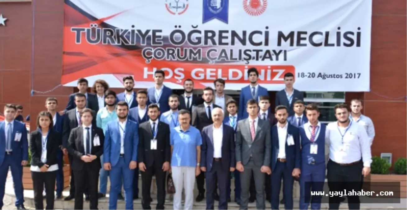 Öğrenci Meclis Başkanları Çorum\'da Buluştu