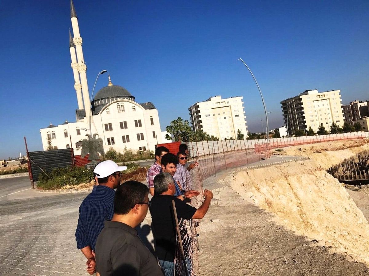 Rektör Karacoşkun Yapımı Devam Eden Çalışmaları Yerinde İnceledi