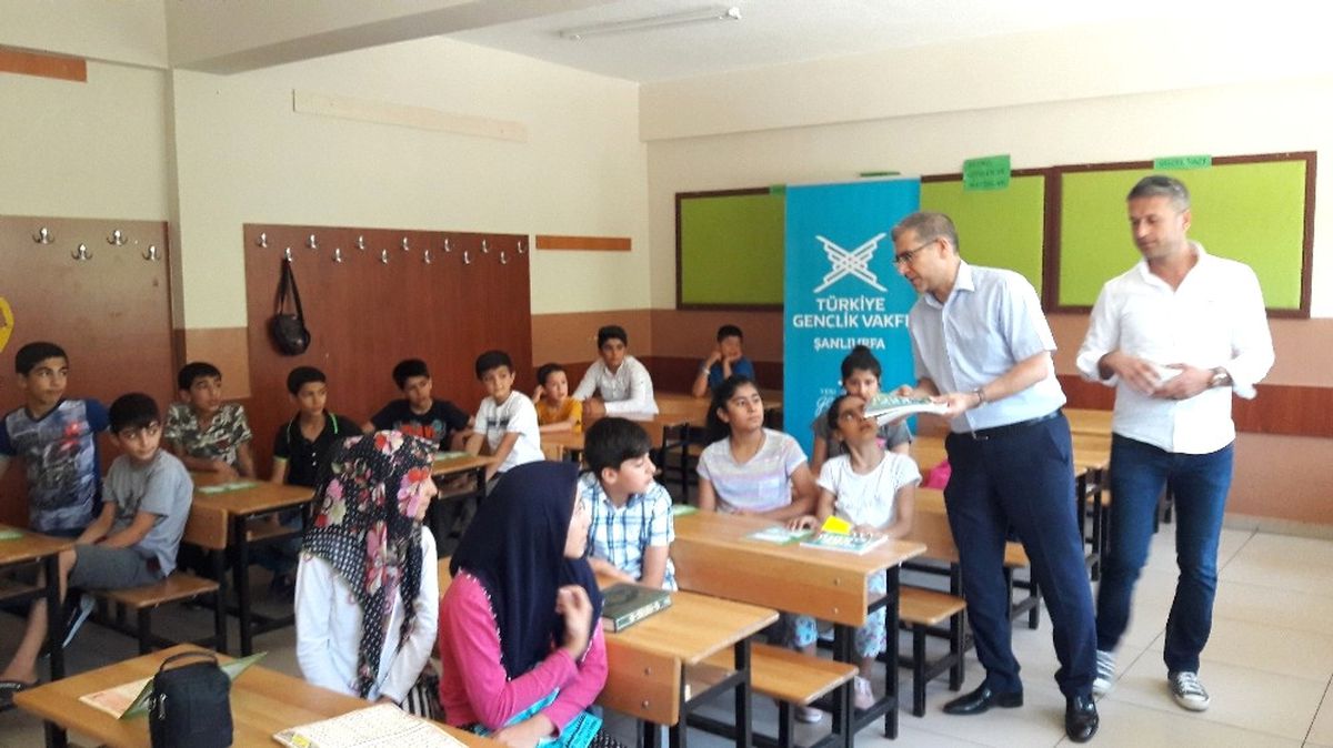 Tügva Siverek\'in Yaz Okullarında Eğitim Sürüyor