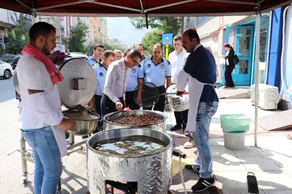 Zabıtadan Vefat Eden Arkadaşları İçin Lokma Hayrı