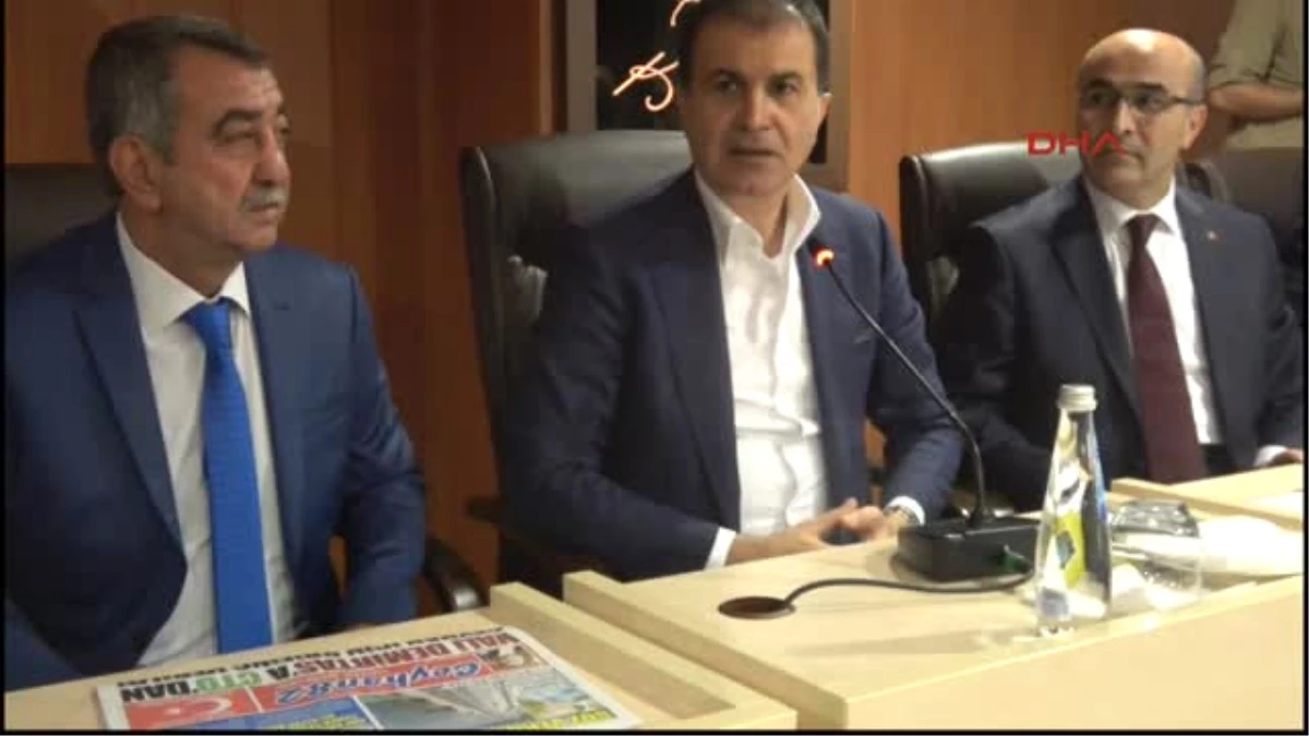 Adana AB Bakanı Çelik Türkiye\'nin Almanya ile Bir Husumeti Yok 1