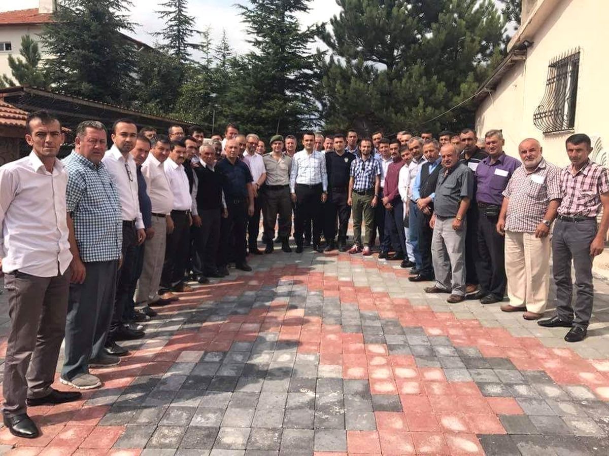 Altıntaş\'ta Muhtarlar Toplantısı