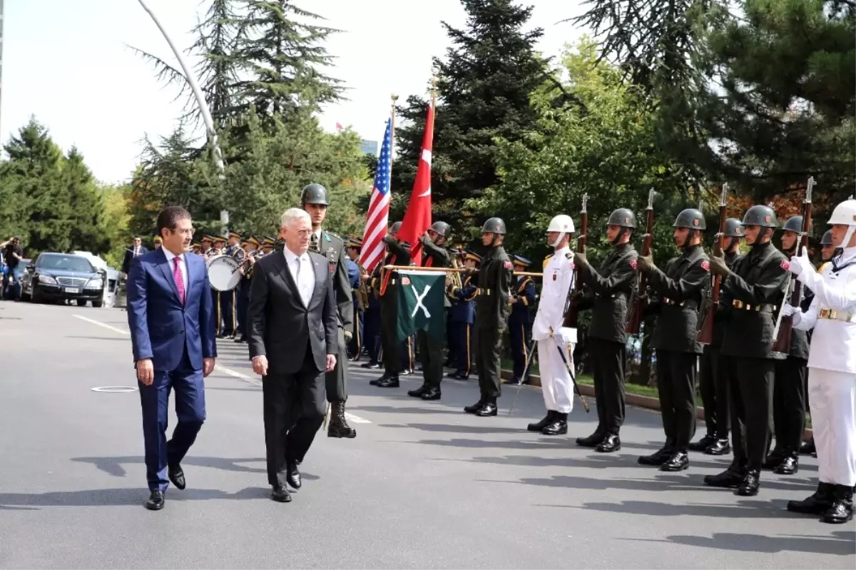 Bakan Nurettin Canikli, ABD Savunma Bakanı Mattis ile Görüştü