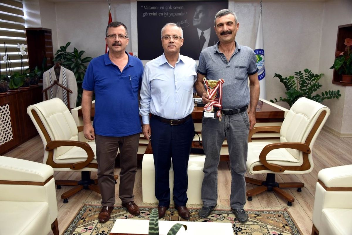 Başkan Kayda, Başarılı Bilardocuyu Ağırladı