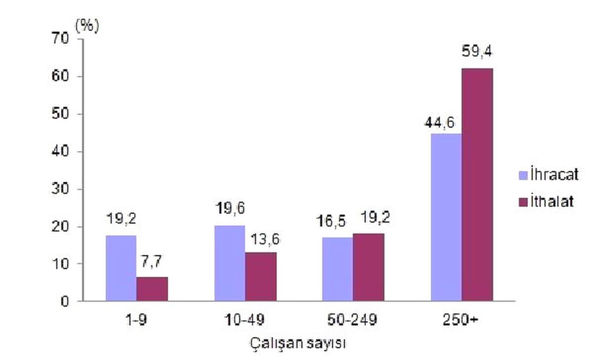 Dış Ticaretin Çoğunu Büyük Ölçekli Girişimler Yapıyor
