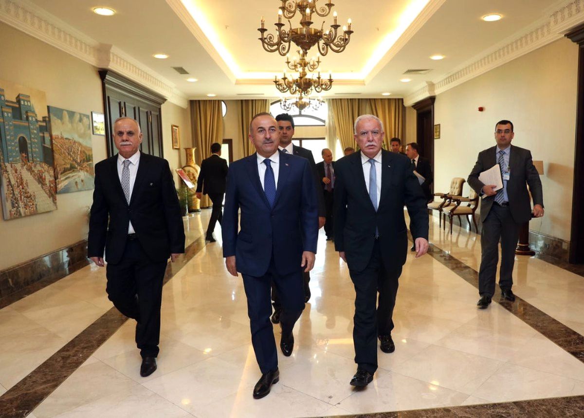 Filistin Dışişleri Bakanı Malki ile Görüştü
