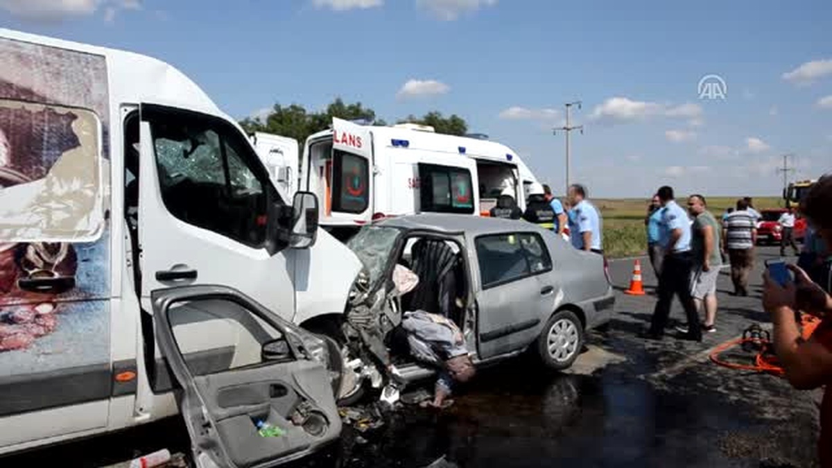 Kaza Anı Güvenlik Kamerasında - Tekirdağ