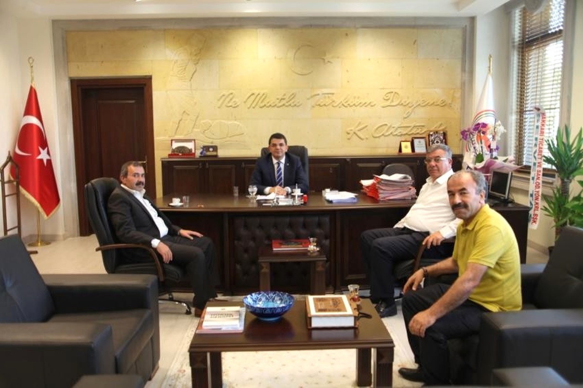 Ntso Meclis Başkanı İnce, Başsavcı Şahin\'i Ziyaret Etti