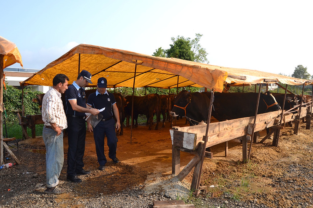 Sapanca\'da Kurban Satış ve Kesim Yeri Denetlendi