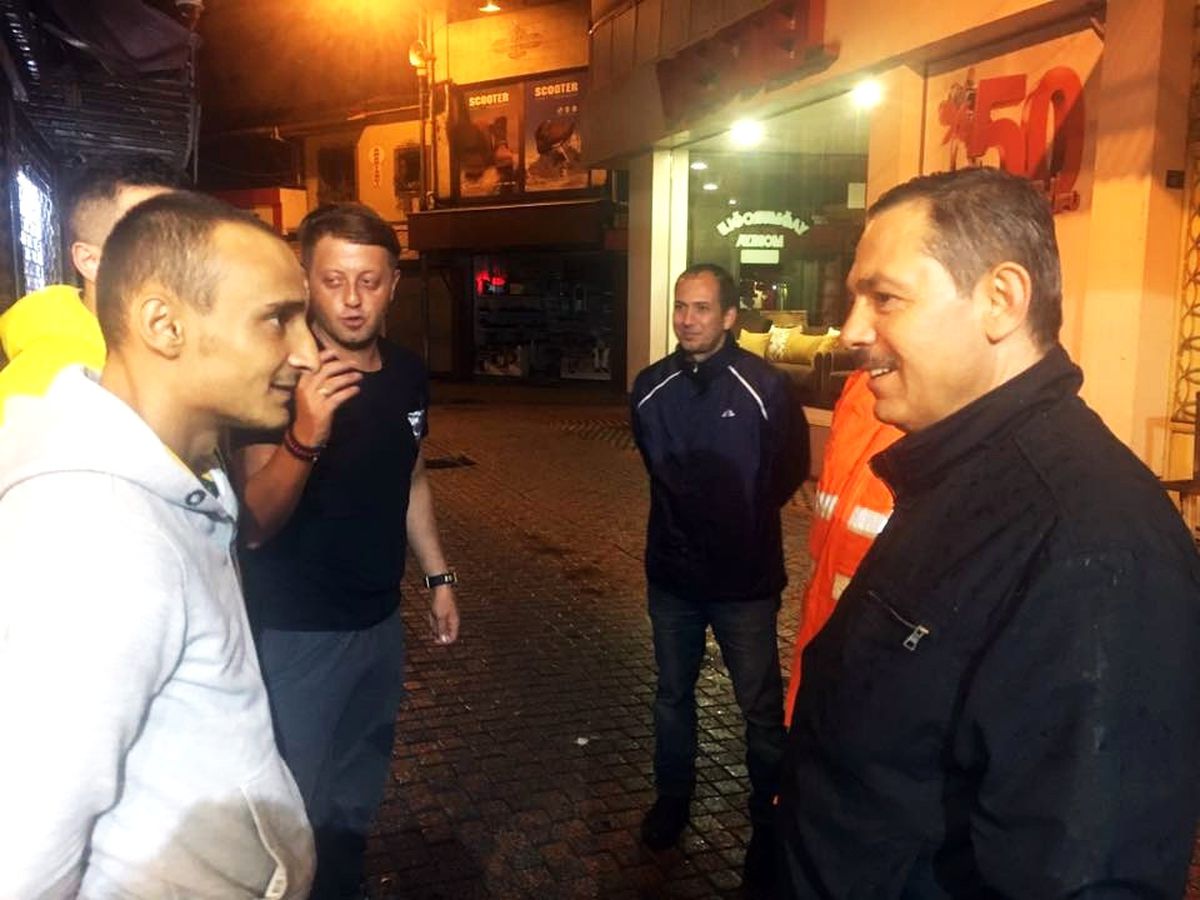 Uysal, Sağanak Yağış Sebebiyle Kriz Masasını Kendi Yönetti