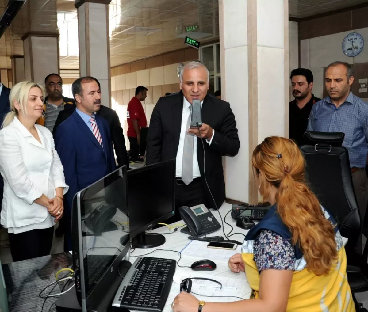 Vali Zorluoğlu Kamu Hastaneleri Birliği Genel Sekreterliğini Ziyaret Etti