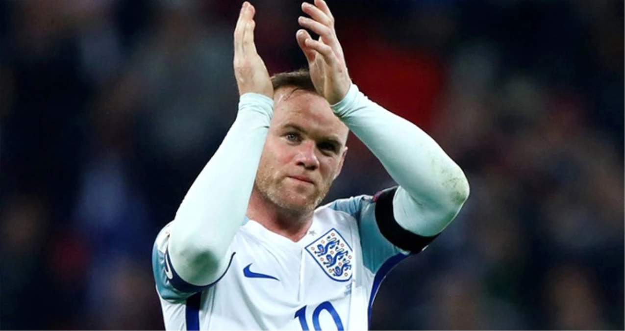 Wayne Rooney, İngiltere Milli Takımı\'nı Bıraktı