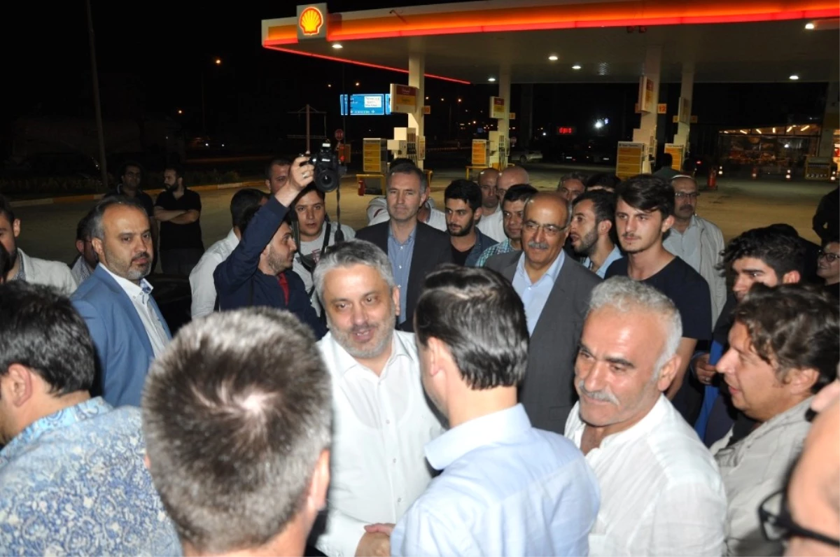 AK Parti Bursa İl Başkanı Salman\'a Coşkulu Karşılama