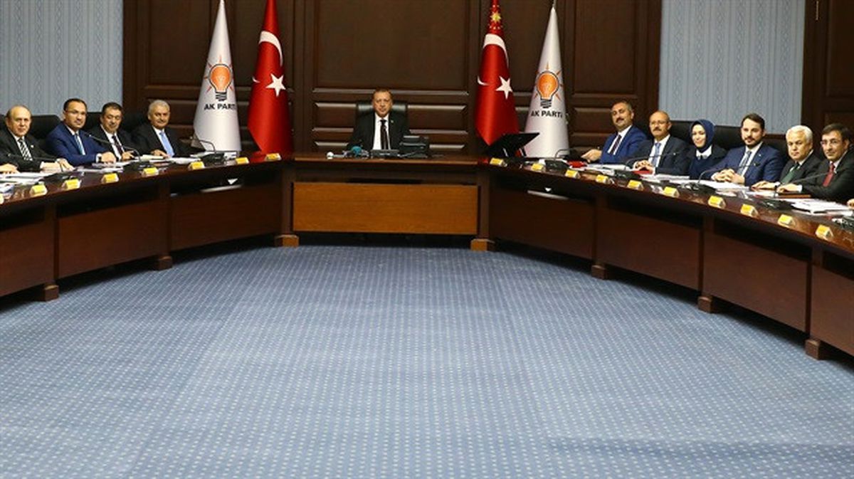 AK Parti Mkyk Toplantısı Sona Erdi