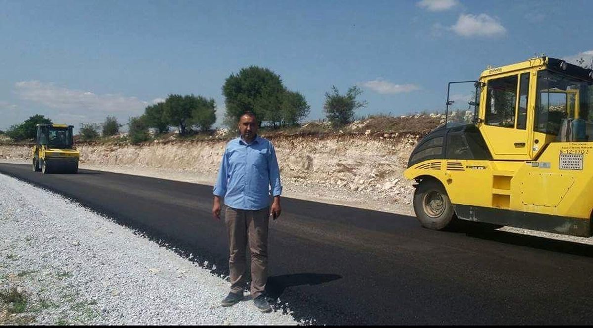 Çavdarhisar\'da Yol Çalışmaları