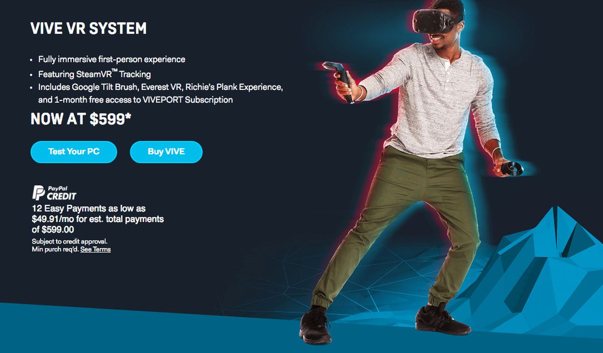 Htc İndirim Yaptı, Vive Vr Kulaklık Setinin Fiyatını 200 Dolar Düşürdü