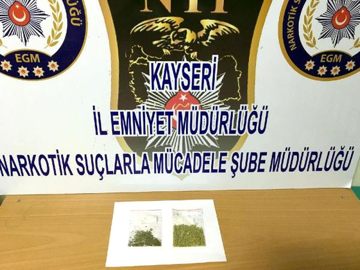 Kayseri\'de Uyuşturucu Operasyonu: 1 Gözaltı