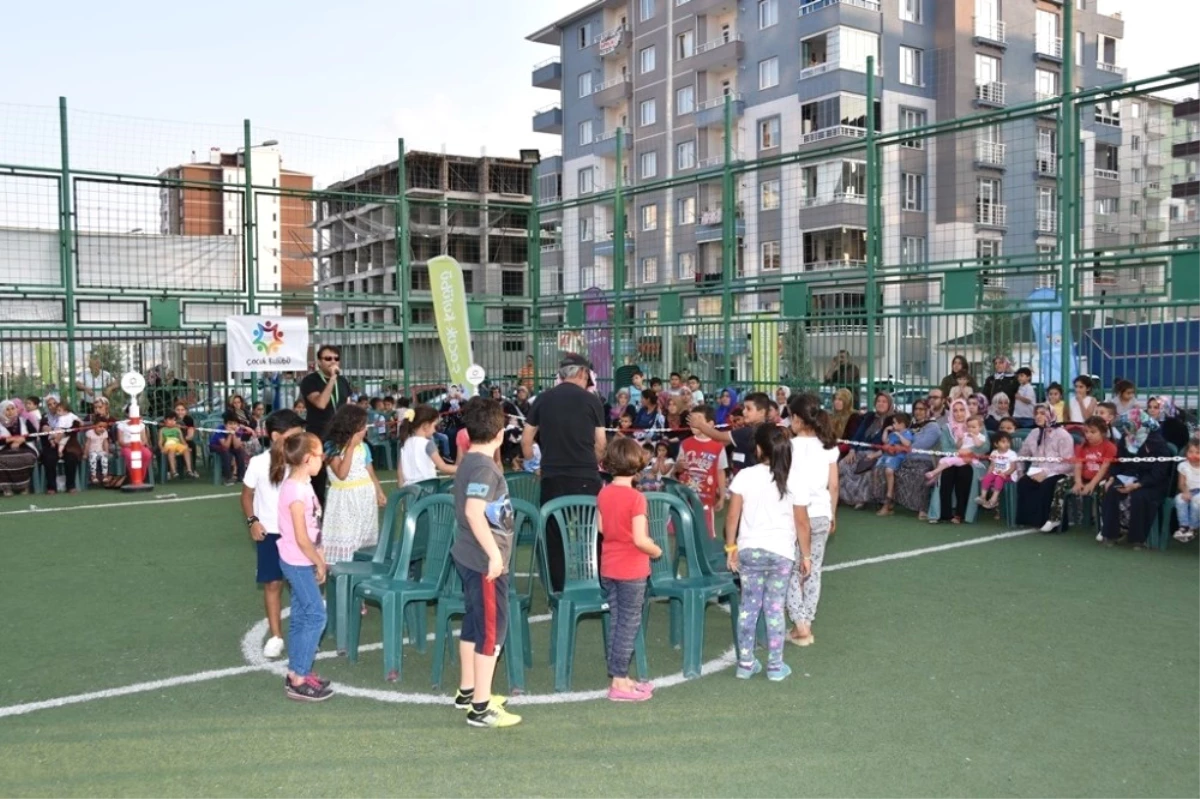 Kocasinan\'ın Sokak Oyunları Şenliği Erkiletli Çocukları Mutlu Etti