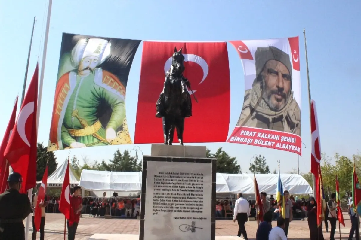 Mercidabık Zaferi ile Fırat Kalkanı Harekatı\'nın Yıldönümü Etkinliklerle Kutlandı