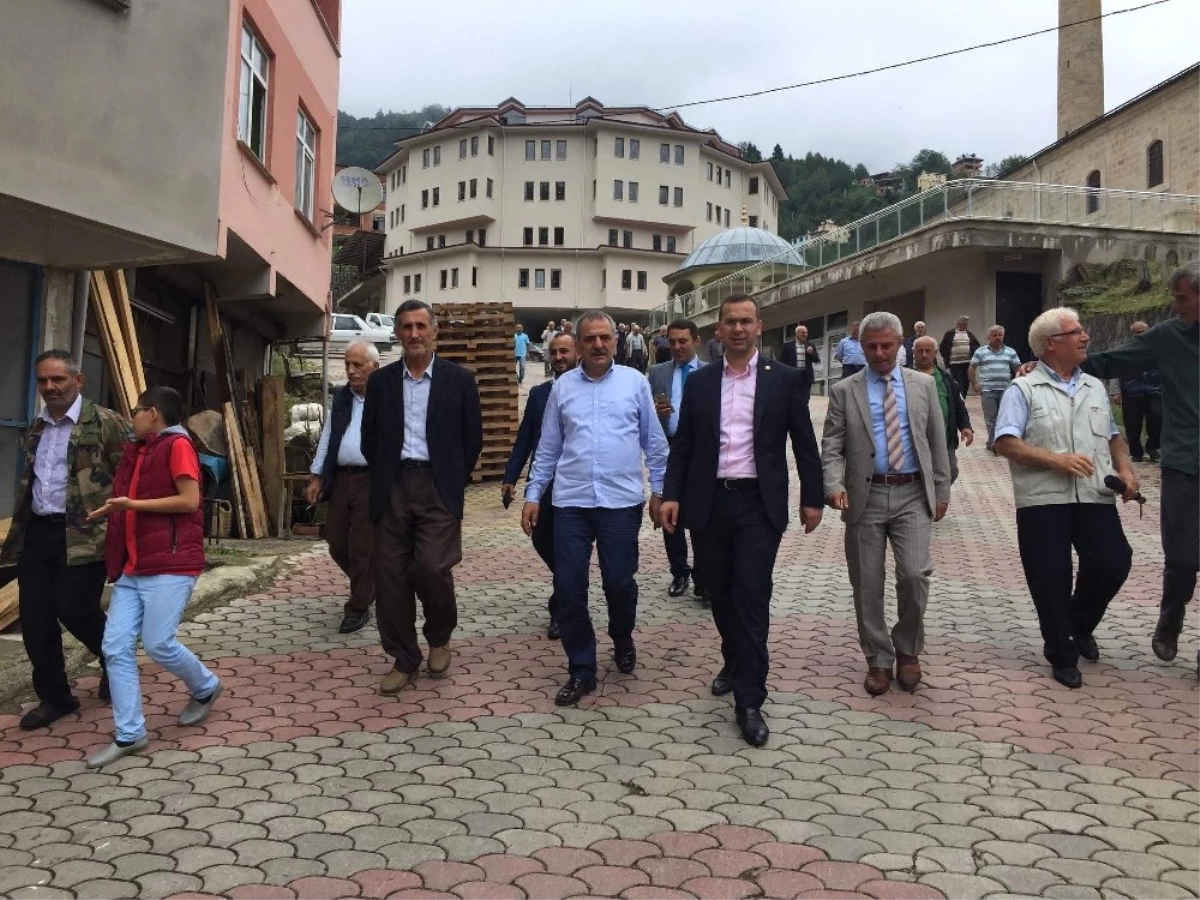 AK Parti Trabzon Milletvekili Salih Cora İlçe Ziyaretlerine Devam Ediyor