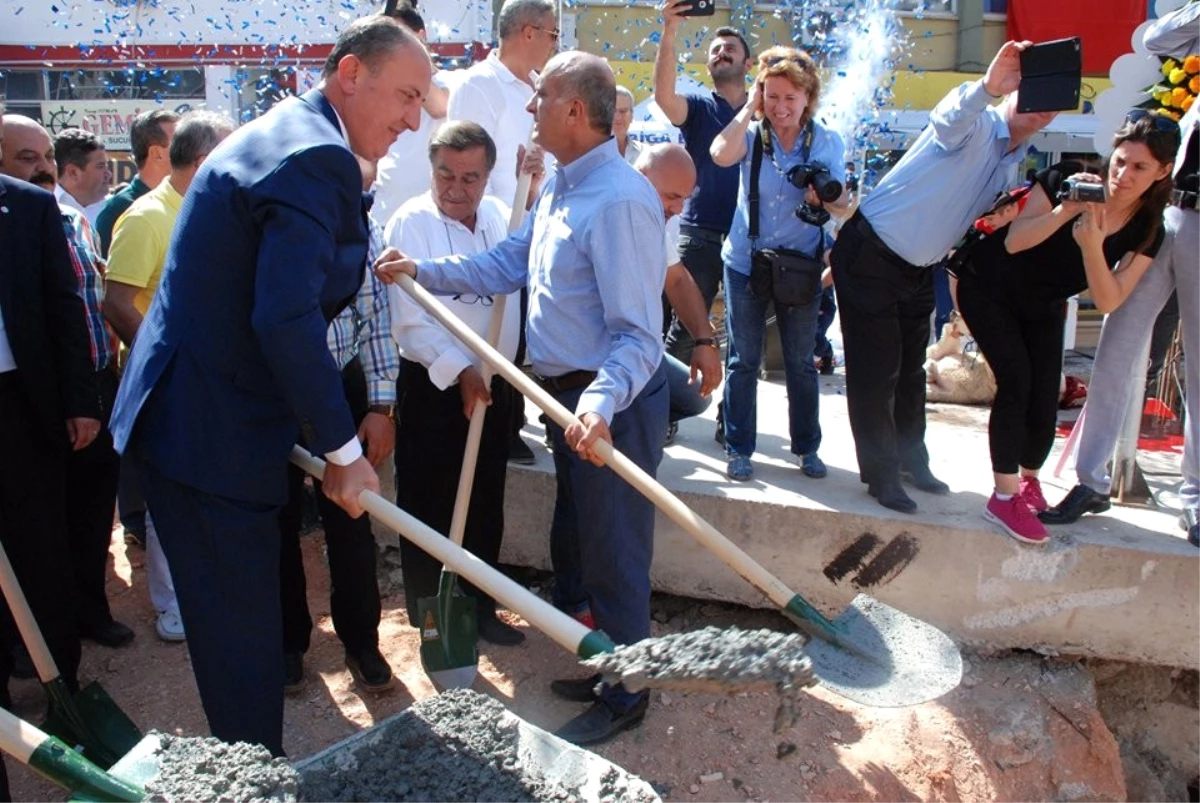 Biga Belediyesinin Katlı Otopark Temeli Atıldı