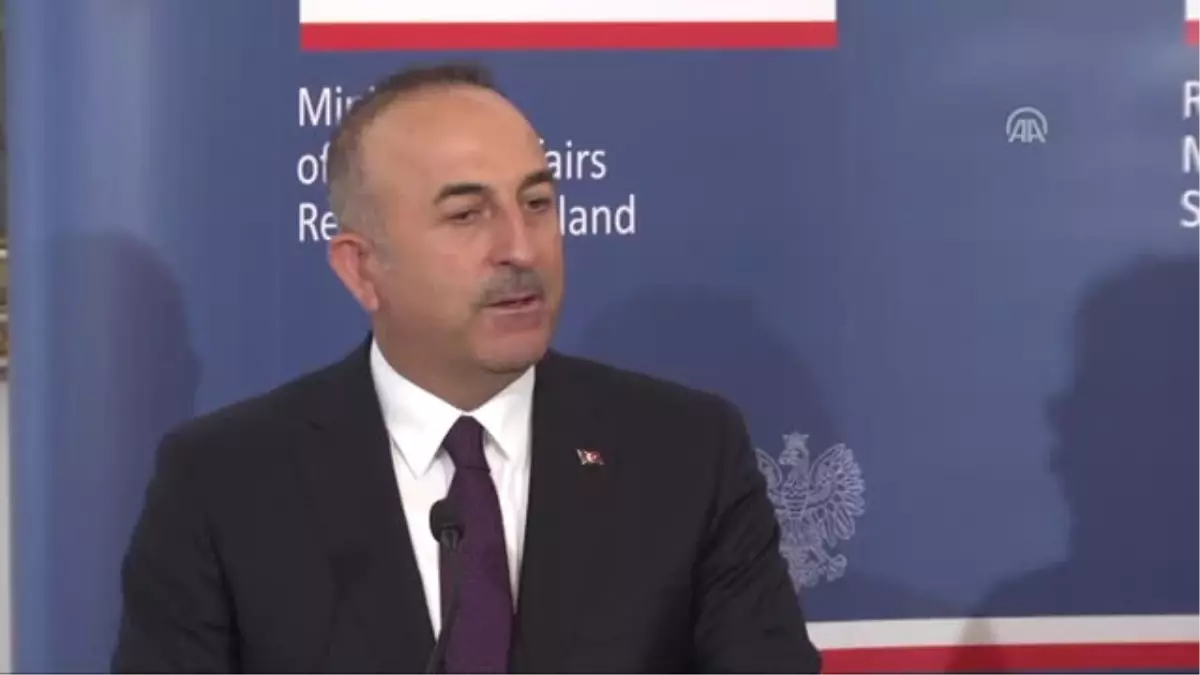 Çavuşoğlu: "Almanya\'dan Haddini Aşan Açıklamalar Görüyoruz"