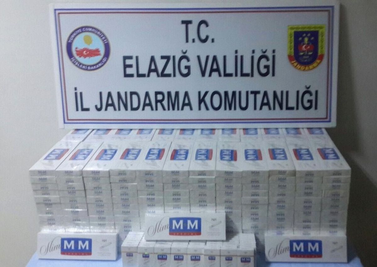 Elazığ\'da 4 Bin 170 Adet Kaçak Sigara Ele Geçirildi