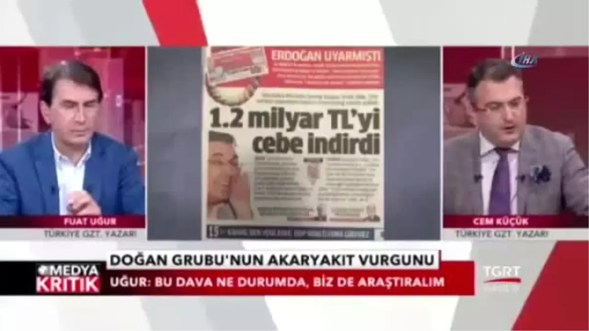 Fuat Uğur: "Hakim ve Savcılara Sesleniyorum. Aydın Doğan\'a Hak Ettiği Cezayı Niye Vermiyorsunuz?"