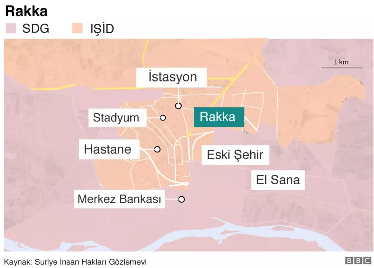 Suriye İnsan Hakları Gözlemevi: Işid Rakka\'da Karşı Saldırı Düzenledi, En Az 34 Askeri Öldürdü