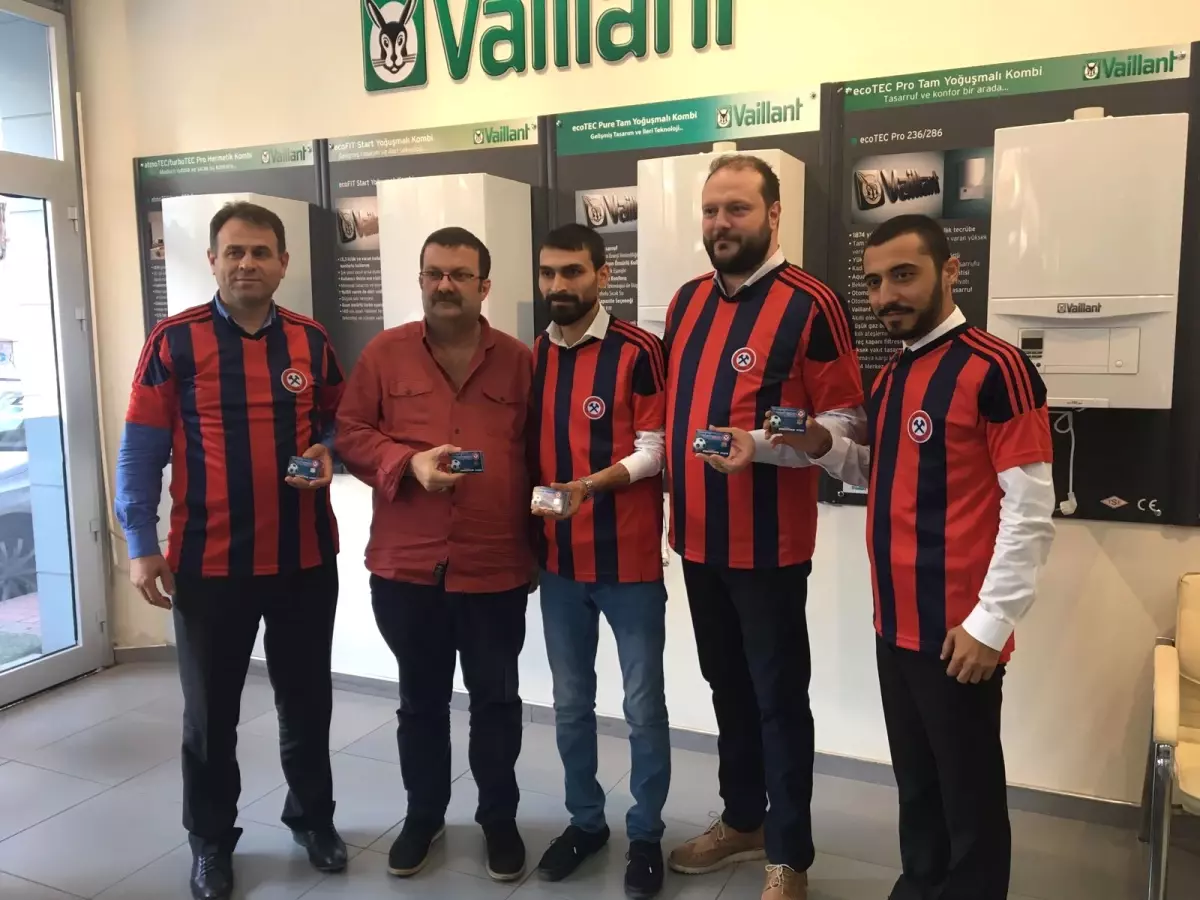 Vaillant Türkiye, Zonguldak Kömürspor\'a Sponsor Oldu