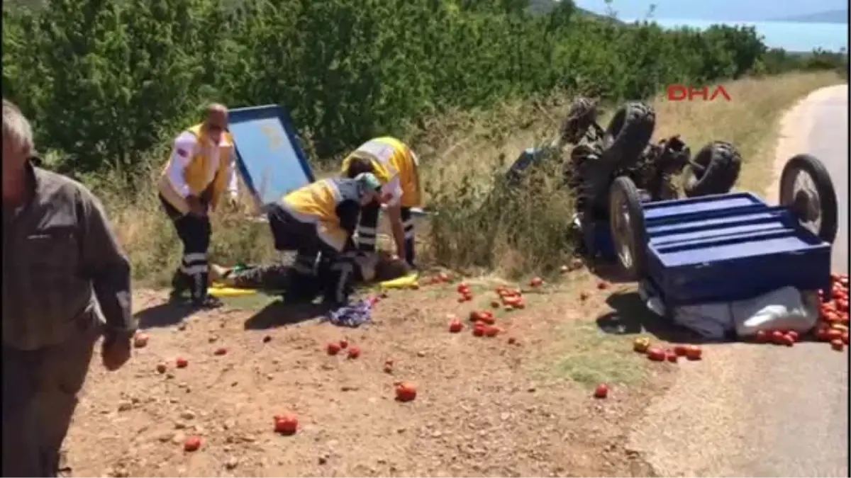 Isparta Atv Takla Attı: 1 Yaralı