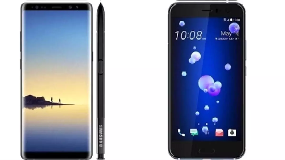 Note 8 ve Htc U11 Karşılaştırma!