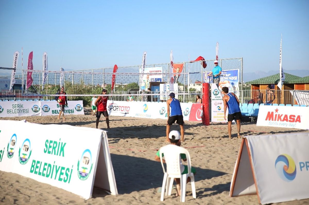 Serik\'te Pro Beach Tour Başladı