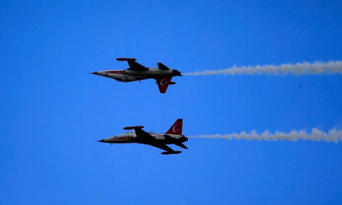 Türk Yıldızları Moskova Semalarında