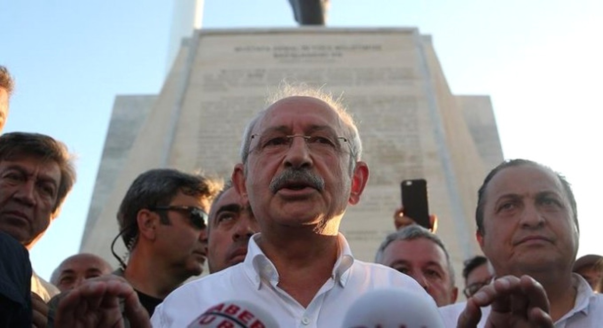 Adalet Kurultayı 57. Alay\'a Saygı Yürüyüşünde