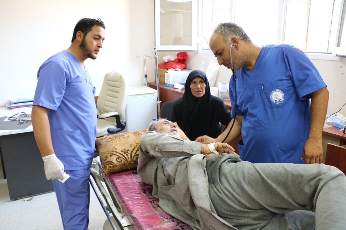 Cerablus\'ta Sağlık Bakanlığının Sahra Hastanesi Suriyelilere Şifa Oluyor