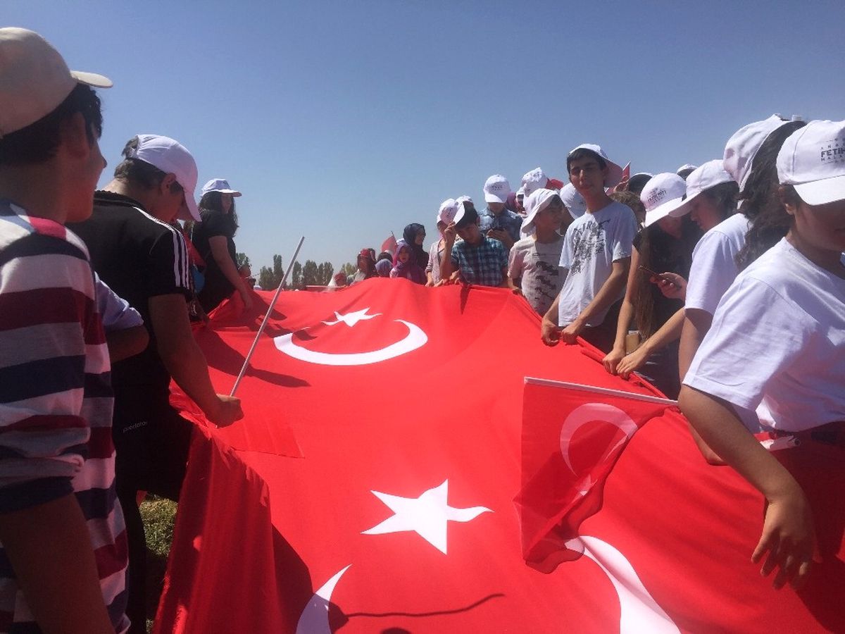 Devlet Korumasındaki Çocuklar Malazgirt Zafer\'i Etkinliklerine Katıldı