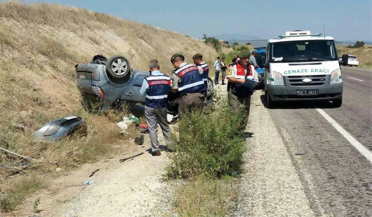 Manisa\'da Trafik Kazası: 1 Ölü, 5 Yaralı