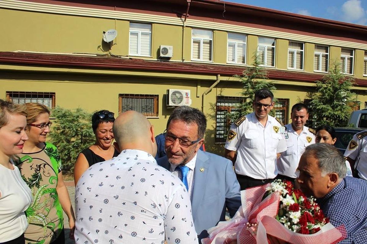 Başkan Saka Görevinin Başında