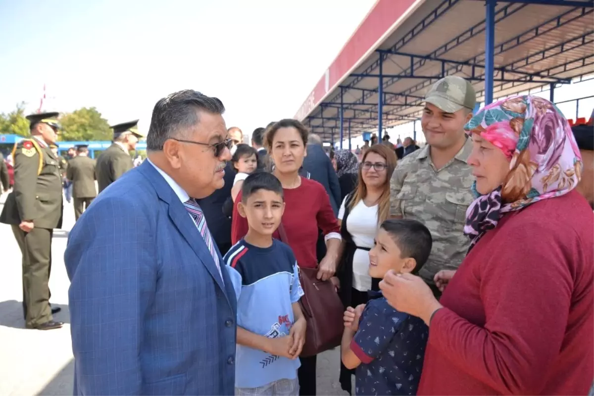 Başkan Yağcı, Yemin Törenine Katılarak Asker Aileleri ile Bir Araya Geldi