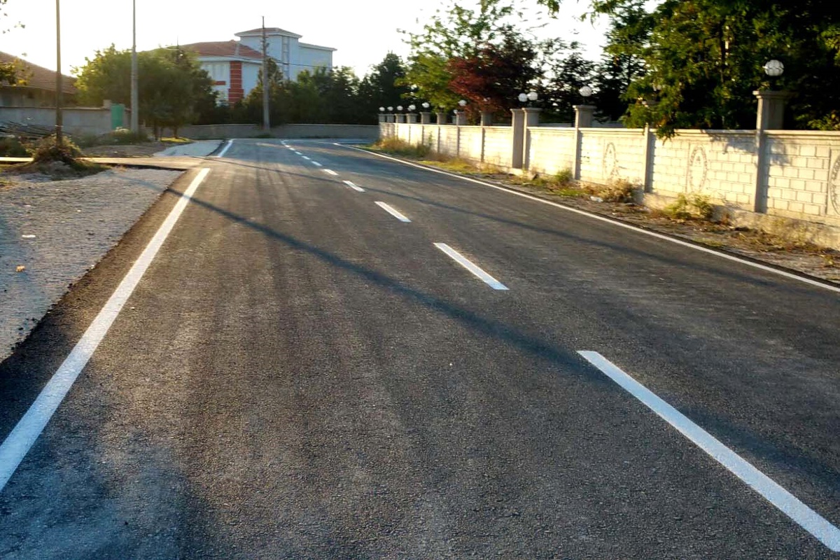 Beylikova\'da Yol Çizgi Çalışmaları Tamamlandı