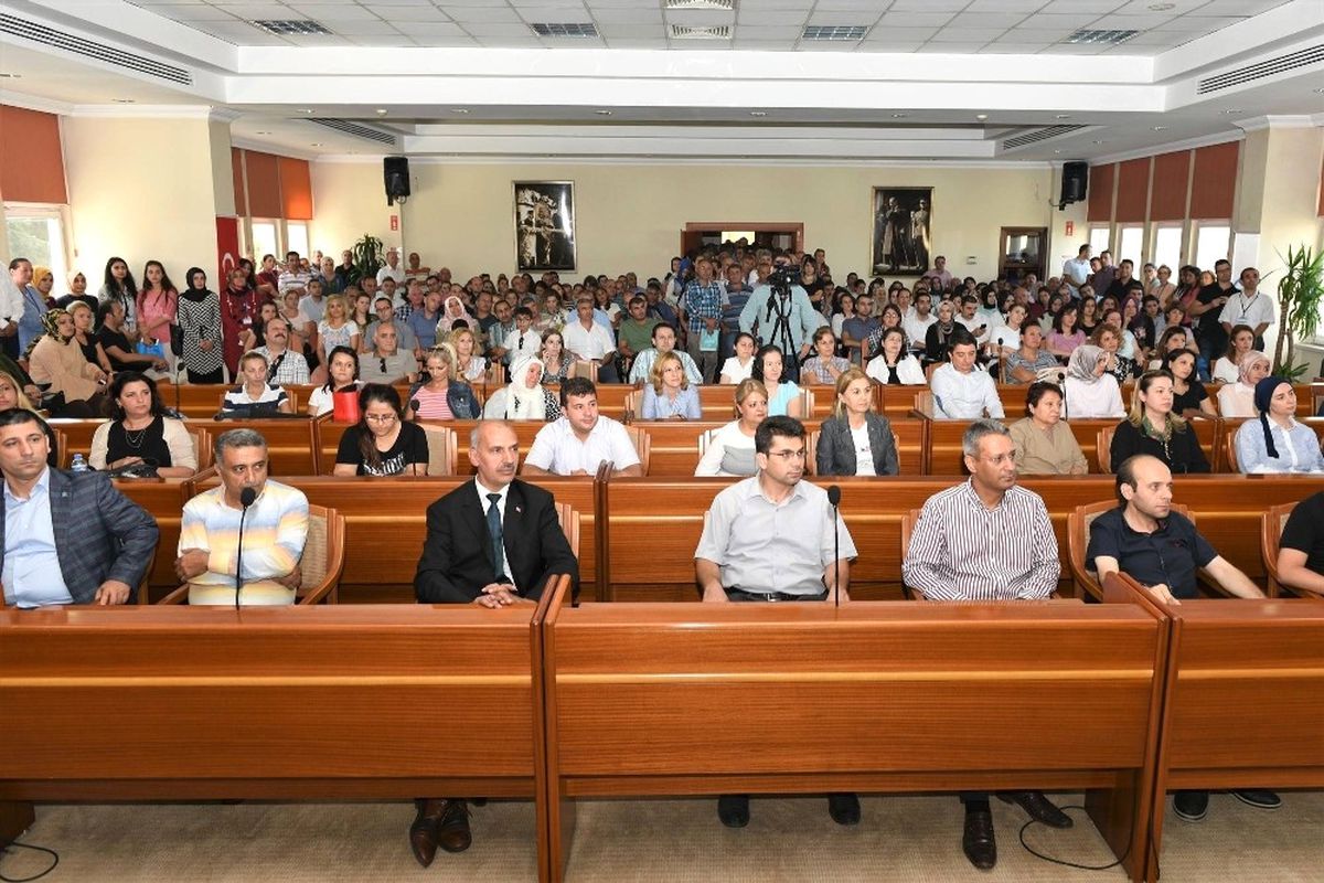 Edebali Mesai Arkadaşlarıyla Bayramlaştı