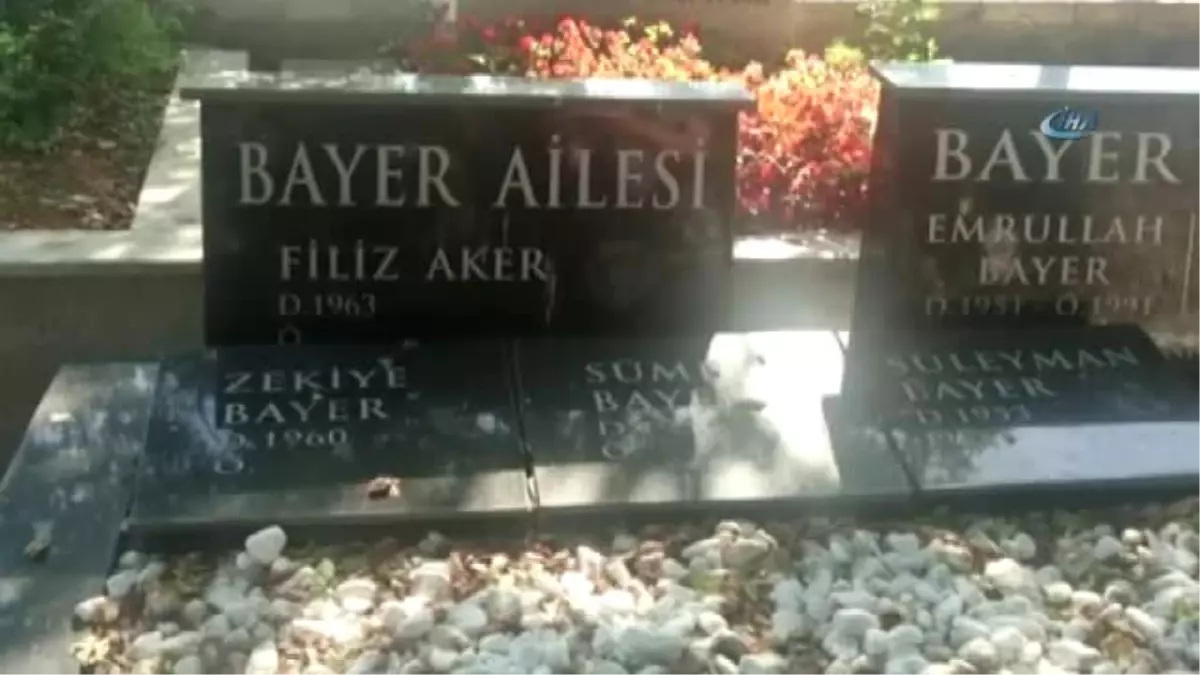 Filiz Aker\'in Kendisi İçin Hazırlattığı Mezarlık Görüntülendi