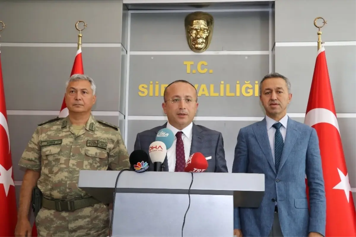 Siirt Valisi Atik Açıklaması